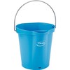 Maisto kibirėlis, Vikan, 6 l, mėlynas, PP/nerūdijantis plienas, su pylimo snapeliu