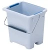 Inventoriaus kibiras, Vileda UltraSpeed Pro, 46,8x37,8x48,6 cm, 10 l, pilkas, rPP/PP, su rankena