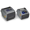 Spausdintuvas Zebra ZD621, Tiesioginis terminis, 203 x 203 DPI, 203 mm/sek., Laidinis ir belaidis, Pilkas