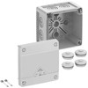 Spelsberg Abox Pro 040-L Forgreningskasse (I x P x A) 102 x 102 x 70 mm Grå IP66, IP67, IP69 1 stk