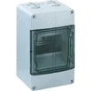 SPELSBERG Grupinė plokštė AKE 05, 5 moduliai, aukštis x plotis x gylis 200 x 125 x 122 mm, IP 55 polistirenas, šviesiai pilka RAL 7035