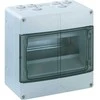 SPELSBERG Grupinė plokštė AKE 09, 9 moduliaiAukštis x plotis x gylis: 200x200x122 mmIP 65 polistirenas, šviesiai pilka RAL 7035