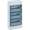 SPELSBERG Grupinė plokštė AKE 36, 3x12 moduliųAukštis x plotis x gylis: 600x300x142 mmIP 65 polistirenas, šviesiai pilka RAL 7035