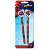 Spiderman SPIDERMAN, 2-pack pencils w/eraser toppers