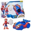 Spidey ir draugų transporto priemonė ir figūrėlė 7,6 cm - Spidey
