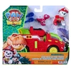 Spin Master Psi Patrol Film Dino Marshall Važiuoklė Wóz Strażacki 20 Cm + Figurki I Pociski