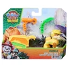 Spin Master Psi Patrol i dinozaury Figūrėlė Rubble su przyczepką ratunkową i akcesoriami Dino Film