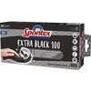 Spontex vienkartinės pirštinės Extra Juodas 100 vnt. su vinilu, M gr.