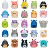 SQUISHMALLOWS SQUISH-A-LONGS kolekcinės figūrėlės, 25 vnt., 2,5 cm
