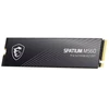 SSD MSI SPATIUM M560 1TB M.2 PCIe Gen5 NVMe 3D NAND Įrašymo greitis 8400 MB/s Skaitymo greitis 10200 MB/s TBW 600 TB MTBF 1500000 valandų S78-440L0F0-P83