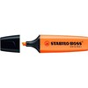 STABILO BOSS ORIGINAL, 1 vnt., Oranžinis, Smailus galiukas, Oranžinis, Stačiakampis, 2 mm