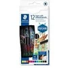 Staedtler 3004, Daugiaspalvis, 12 vnt., Tušinukas + Plunksnakotis