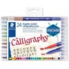 Staedtler kaligrafijos žymekliai, 2.0/3.5mm, 24 vnt.