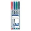 Staedtler STAEDTLER Folienstift Lumocolor B nonperm 4St