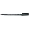 Staedtler 313-2, juodas, apvalus antgalis, juodas, polipropilenas (PP), 0,4 mm, Vokietija