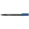 Staedtler 317-3, mėlyna, apvali galvutė, juoda, mėlyna, polipropilenas (PP), vidutinio storio, 1 mm