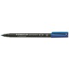 Staedtler 317-3, mėlyna, apvali galvutė, juoda, mėlyna, polipropilenas (PP), vidutinio storio, 1 mm