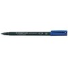 Staedtler 317-3, mėlyna, apvali galvutė, juoda, mėlyna, polipropilenas (PP), vidutinio storio, 1 mm