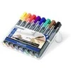 Staedtler 352 WP8, Juoda, Mėlyna, Ruda, Žalia, Oranžinė, Raudona, Violetinė, Geltona, Daugiaspalvė, 2 mm, 8 vnt.
