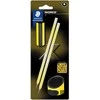 Staedtler - NORIX Pieštukas Set, 2 pencils, eraser and sharpener - Geltona (181 SBK2-1)