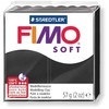 Staedtler FIMO 8020, modelino molis, juodas, 1 spalva, 110 °C, 30 min., Vokietija