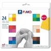 FIMO rinkinys Mod.masse Fimo soft MP Basic Colours 24 vnt.