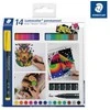 STAEDTLER 317C14 - Permanent-Universalstift M Set 14 Farben