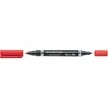 Staedtler Nuolatinis žymuo Staedtler Lumocolor 348 vieno raudonojo 10 vienetų