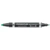 Staedtler Nuolatinis žymuo Staedtler Limocolor Duo Spalva žalia (10 Vienetų)