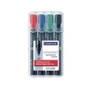 STAEDTLER žymeklis Lumocolor perm 4 vnt. dėžutėje