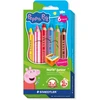 Staedtlerpeppa Pig Spalvinimo pieštukai „Peppa Pig“ (140 C6 L1), 6 vnt., rinkinys