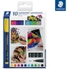 STAEDTLER 318C10 - Permanent-Universalstift F Set 10 Farben