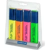 Staedtler Textsurfer classic 364, 4 pc(s), Žalias, Oranžinis, Rožinė, Geltona, Chisel tip, Žalias, Oranžinis, Geltona, Rožinė, 1 mm, 5 mm