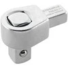 STAHLWILLE 734 serijos apvalus kvadratinis įrankis, 40 mm, 14 x 18 mm įdėklas, chromuotas