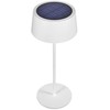 Lampa stołowa Realpower LED-Solar lampka stołowa dimmbar mit Akku balta