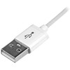 Kabelis USB StarTech USB-A - Lightning 1 m Baltas (USBLT1MW)