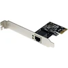 StarTech.com 1 prievado PCI Express PCIe gigabito tinklo serverio adapterio NIC plokštė – dvigubo profilio, vidinė, laidinė, PCI Express, Ethernet, 1000 Mbit/s