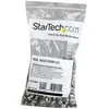 StarTech.com 100 vnt. M6 tvirtinimo varžtų ir narvelinių veržlių serverio stelažui, varžtas, metalas, lakštinis metalas, universalus, M6, kupolinė galvutė