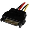 "StarTech Molex" - SATA, 0,3 m, daugiaspalvis (LP4SAFM12)