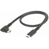 USB-C laidas Startech RUSB31CC50CMBR Juoda 50 cm