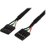 StarTech USB 5 pin - USB 5 pin, 0.5m, Juodas (UBINT5PIN)