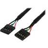 StarTech USB 5 pin - USB 5 pin, 0.5m, Juodas (UBINT5PIN)