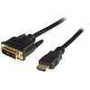StarTech.com 1 m HDMI® į DVI-D kabelis - M/M, 1 m, HDMI, DVI-D, auksinis, juodas, kištukas/kištukas