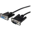 StarTech 1M Juodas DB9 SERIAL CABLE M/F/.