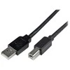 Kabelis USB StarTech USB-A - USB-B 20 m Juodas (USB2HAB65AC)