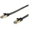 StarTech Patrikas CAT6A, STP, 2m, Juoda (6ASPAT2MBK)