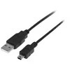Kabelis Micro USB Startech USB2HABM2M USB A Mini USB B Juodas