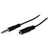 StarTech Jack 3,5 mm - Jack 3.5 mm 2 m juodas (MU2MMFS)