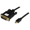Kabelis StarTech Rodyti Port mini - DVI- D 0,9m juoda (MDP2DVIMM3B)