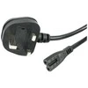 „StarTech BS 1363 Power“ (JK) – C7 IEC 60320 maitinimo kabelis, 1 m (PXTNB2SUK1M)